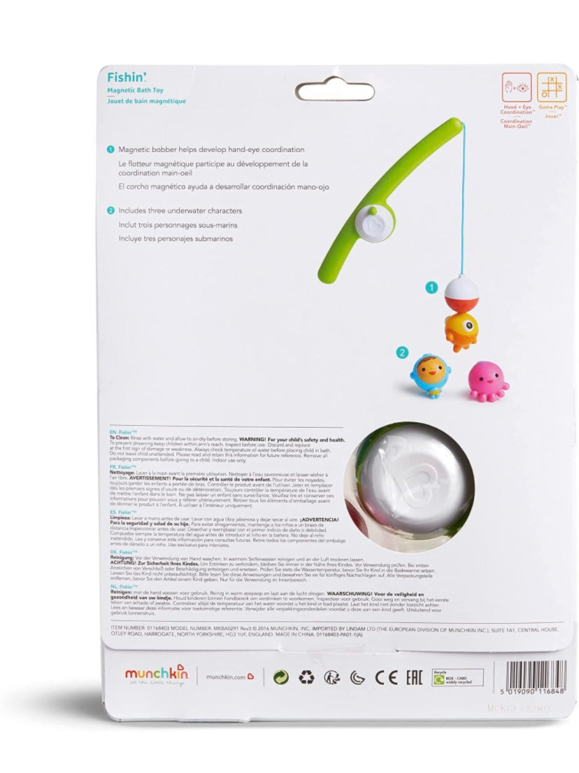 Munchkin Fishin Baby and Toddler Bath Toy